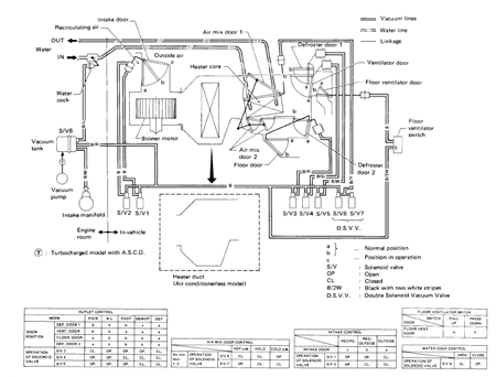 Vacuum Line Diagram